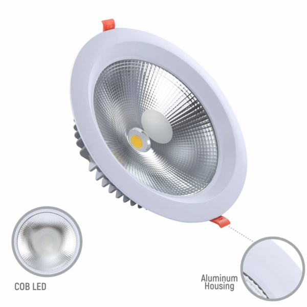 LED COB Recessed Fixed Down-light - 15W / 4000K Daylight. - Image 5