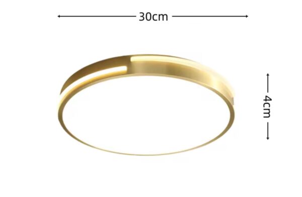 Standard 20W Brass Bulkhead Light | 3000K-6000K |